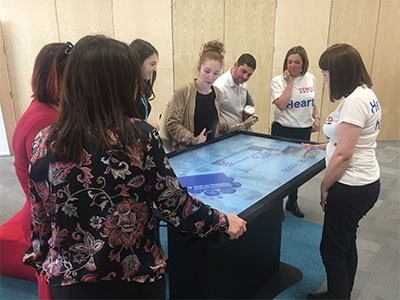 Tesco-Uno Sky Zone Interactive Table